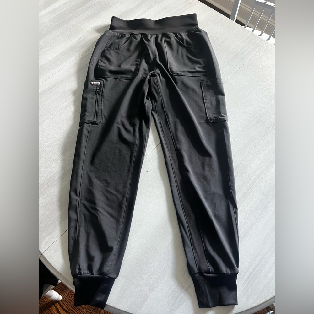 Black Jogger Scrub Pants Landau